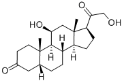 CAS#: 566-01-8, 5B-Pregnane-11b,21-Diol-3,20-Dione