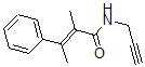 CAS 登录号：56604-92-3， alpha,beta-二甲基-N-(2-丙炔基)肉桂酰胺