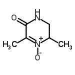 CAS 登录号：566155-30-4， 3,5-二甲基-5,6-二氢-2(1H)-吡嗪酮4-氧化物