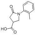 CAS 登录号：56617-44-8， 5-氧代-1-邻甲苯基-吡咯烷-3-羧酸