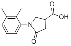 CAS#: 56617-46-0, 1-(2,3-Dimethyl-Phenyl)-5-Oxo-Pyrrolidine-3-Carboxylic Acid