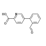 CAS#: 566198-45-6, 5-(2-Formylphenyl)-2-Pyridinecarboxylic Acid
