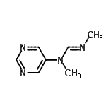 CAS#: 56622-02-7, N,N'-Dimethyl-N-5-pyrimidinylimidoformamide