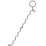 CAS 登录号：56630-43-4， 1-(1-氮杂环庚基)-9-十八碳烯-1-酮