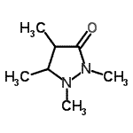 CAS 登录号：56666-79-6， 1,2,4,5-四甲基-3-吡唑烷酮