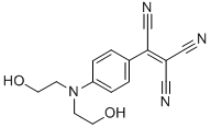 CAS 登录号：56672-91-4， [4-[二(2-羟基乙基)氨基]苯基]-1,1,2-乙烯三甲腈