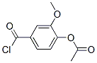 CAS 登录号：56681-66-4， 4-乙酰氧基-3-甲氧基苯甲酰氯