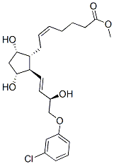 CAS#: 56687-85-5, (Z)-7-[2beta-[(1E,3R)-3-Hydroxy-4-(3-Chlorophenoxy)-1-Butenyl]-3alpha,5alpha-Dihydroxycyclopentane-1alpha-Yl]-5-Heptenoic Acid Methyl Ester