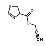 CAS#: 566916-39-0, 2-Propyn-1-Yl 4,5-Dihydro-1,3-Thiazole-4-Carboxylate