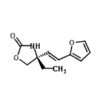 CAS#: 566938-27-0, (4R)-4-Ethyl-4-[(E)-2-(2-Furyl)Vinyl]-1,3-Oxazolidin-2-One