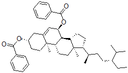 CAS#: 56698-81-8, Stigmast-5-Ene-3beta,7alpha-Diol Dibenzoate