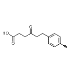 CAS#: 56721-40-5, 6-(4-Bromophenyl)-4-Oxohexanoic Acid