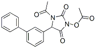 CAS#: 56775-94-1, 1-Acetyl-3-Acetoxy-5',5-Diphenylhydantoin