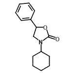 CAS#: 56805-21-1, 3-Cyclohexyl-5-Phenyl-1,3-Oxazolidin-2-One