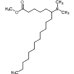 CAS 登录号：56817-90-4， 甲基6-(二甲基氨基)硬脂酸酯