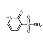 CAS 登录号：56825-35-5， 2-硫代-1,2-二氢-3-吡啶磺酰胺
