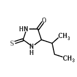 CAS#: 56830-83-2, 5-Sec-Butyl-2-Thioxo-4-Imidazolidinone