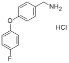 CAS 登录号：568565-86-6， 4-(4-氟苯氧基)苄基胺盐酸盐