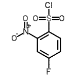 CAS#: 568586-10-7, 4-Fluoro-2-Nitrobenzenesulfonyl Chloride