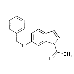 CAS#: 568596-29-2, 1-[6-(Benzyloxy)-1H-Indazol-1-Yl]Ethanone