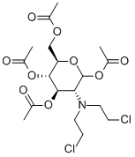 CAS#: 56879-48-2, 2-Deoxy-2-(Di-2-Chloroethyl)Amino-1,3,4,6-Tetraacetoxy-D-Glucopyranose