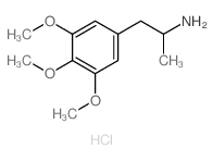 CAS#: 5688-80-2, 3,4,5-Trimethoxy-alpha-Methylbenzeneethanamine Hydrochloride