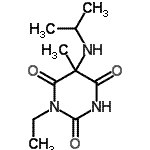 CAS#: 569336-80-7, 1-Ethyl-5-(Isopropylamino)-5-Methyl-2,4,6(1H,3H,5H)-Pyrimidinetrione
