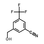 CAS 登录号：569370-38-3， 3-(羟基甲基)-5-(三氟甲基)苯甲腈