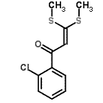 CAS#: 56944-67-3, 1-(2-Chlorophenyl)-3,3-Bis(Methylsulfanyl)-2-Propen-1-One