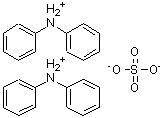 CAS 登录号：56961-69-4， 二(N-苯基苯铵)硫酸盐