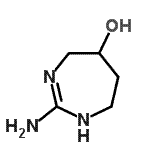 CAS#: 569643-02-3, 2-Amino-4,5,6,7-Tetrahydro-1H-1,3-Diazepin-5-Ol