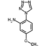 CAS 登录号：569648-15-3， 5-甲氧基-2-(1H-四唑-1-基)苯胺
