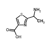 CAS#: 57001-28-2, 2-(1-Aminoethyl)-1,3-Thiazole-4-Carboxylic Acid