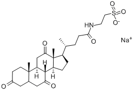 CAS#: 57011-24-2, 2-(((5beta)-3,7,12,24-Tetraoxocholan-24-yl)amino)-Ethanesulfonic acid monosodium salt