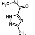 CAS#: 57041-84-6, N,5-Dimethyl-2H-1,2,4-Triazole-3-Carboxamide