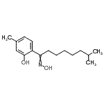 CAS#: 57077-34-6, 2-(N-Hydroxy-7-methyloctanimidoyl)-5-methylphenol