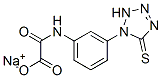 CAS#: 57116-72-0, Sodium N-[3-(2,5-Dihydro-5-Thioxo-1H-Tetrazol-1-Yl)Phenyl]Acetamidate