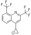 CAS 登录号：57120-54-4， 2-[2,8-二(三氟甲基)-4-喹啉基]环氧乙烷