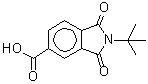 CAS 登录号：57151-82-3， 2-叔丁基-1,3-二氧代-2,3-二氢-1H-异吲哚-5-羧酸
