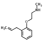 CAS 登录号：57162-94-4， 2-(2-烯丙基苯氧基)-N-甲基乙胺