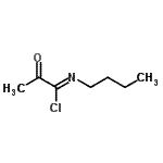 CAS#: 57182-30-6, (1Z)-N-Butyl-2-oxopropanimidoyl chloride