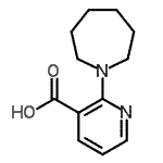 CAS#: 571913-22-9, 2-(1-Azepanyl)Nicotinic Acid