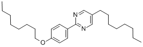 CAS 登录号：57202-50-3， 5-辛基-2-(4-辛氧基苯基)嘧啶