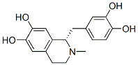 CAS#: 57231-31-9, 1-[(3,4-Dihydroxyphenyl)Methyl]-1,2,3,4-Tetrahydro-2-Methyl-(1S)-6,7-Isoquinolinediol