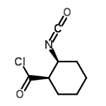 CAS#: 57266-58-7, (1R,2S)-2-Isocyanatocyclohexanecarbonyl Chloride
