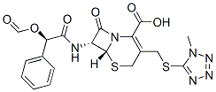 CAS#: 57268-80-1, [6R-[6alpha,7beta(R*)]]-7-[(Formyloxy)Phenylacetamido]-3-[[(1-Methyl-1H-Tetrazol-5-Yl)Thio]Methyl]-8-Oxo-5-Thia-1-Azabicyclo[4.2.0]Oct-2-Ene-2-Carboxylic Acid