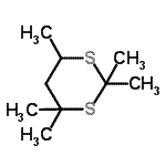 CAS#: 57289-13-1, 2,2,4,4,6-Pentamethyl-1,3-Dithiane