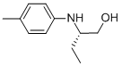 CAS 登录号：572923-27-4， (2S)-2-[(4-甲基苯基)氨基]-1-丁醇