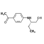 CAS#: 572923-32-1, 1-(4-{[(2S)-1-Hydroxy-2-Butanyl]Amino}Phenyl)Ethanone