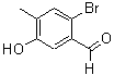 CAS 登录号：57295-31-5， 2-溴-5-羟基-4-甲基苯甲醛